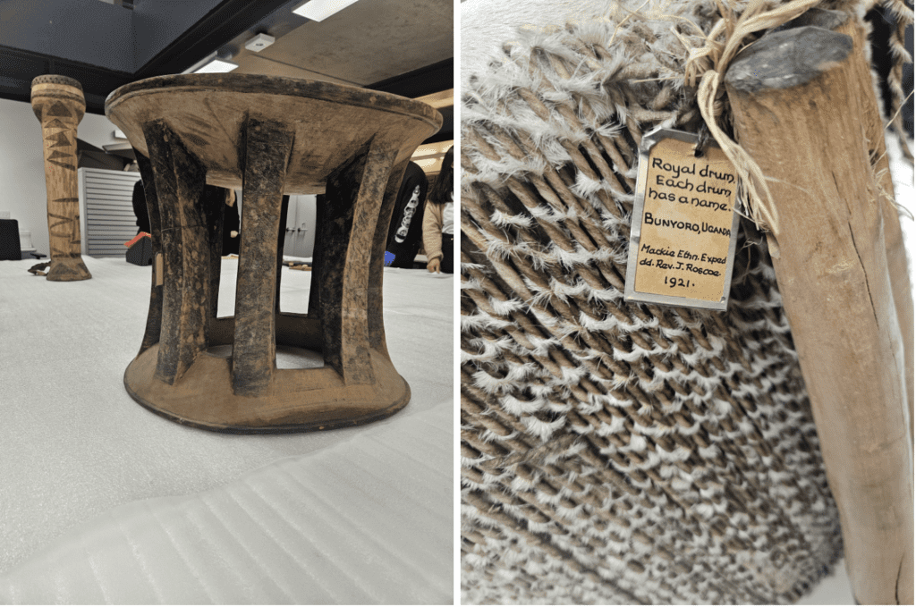 Bunyoro royal objects. Image courtesy of the Pitt Rivers Museum, University of Oxford.