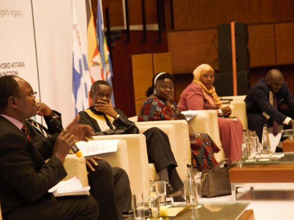 Prof. Julius Kiiza delivering his remarks during the panel discussion