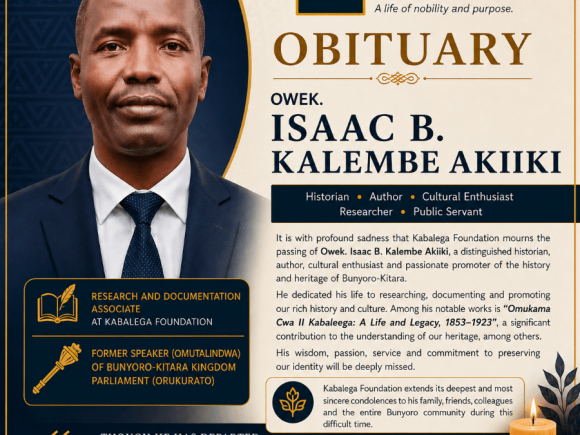 Obituary – Owek. Isaac B. Kalembe Akiiki.